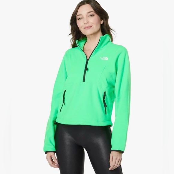THE NORTH FACE TKA Attitude 1/4 Zip Fleece - Chlorophyll Green - size L - Picture 10 of 12